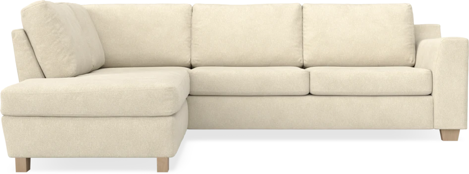 Friday - 2,5-sits soffa med divan vänster - Beige