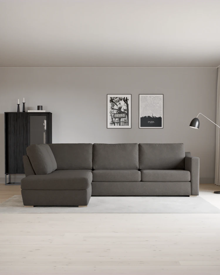Friday - 2,5-sits soffa med divan vänster - inspiration