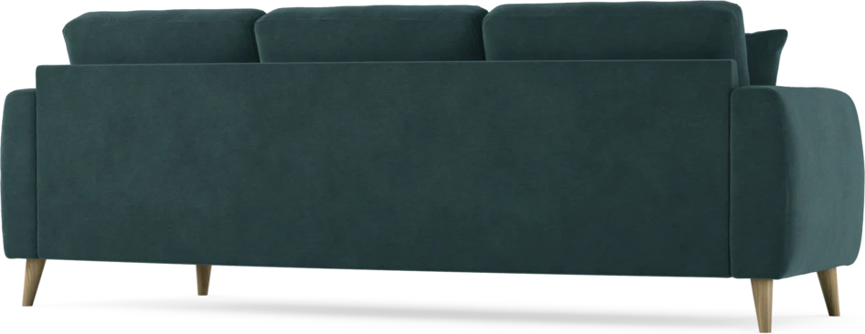 Eden - 3-sits soffa svängd - Blå