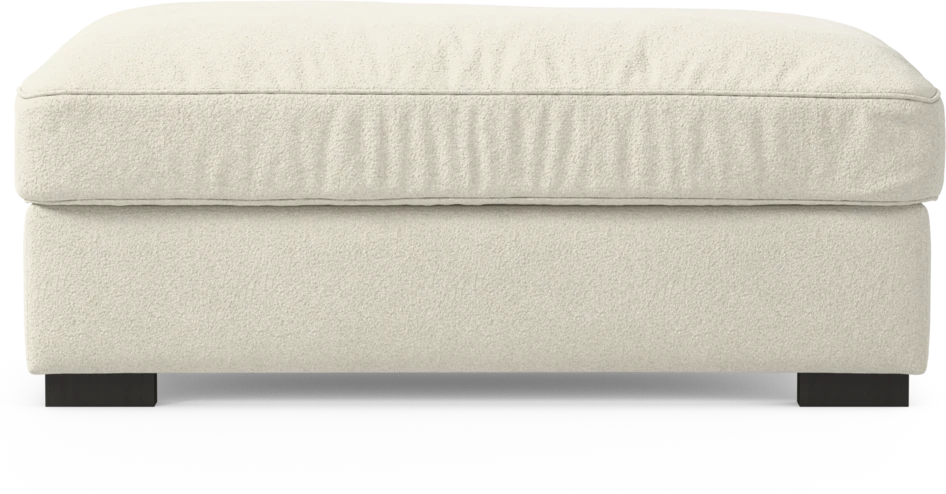 Mila - Fotpall 108 - Vit