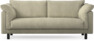 Cherrie - 2,5-sits soffa, hel dyna, fast klädsel - Beige