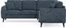 Eden - Hörnsoffa, 2+2-sits - Blå