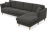 Eden - 3-sits soffa med schäslong - Grå