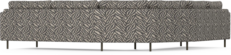 Madison Lux - Hörnsoffa 2+3-sits, hörn 2 - Svart