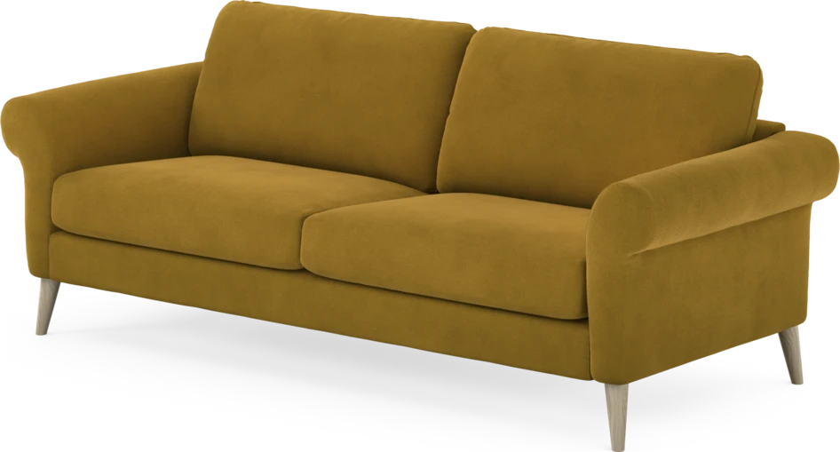 Bridge - 3-sits soffa - Gul