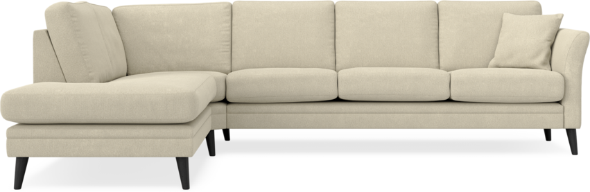 Eden - 3-sits soffa med divan - Beige
