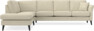 Eden - 3-sits soffa med divan - Beige