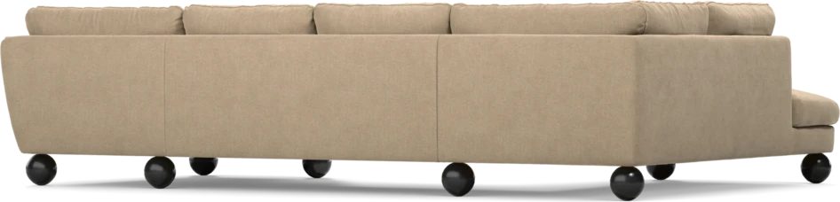 Madison - 2-sits soffa med divan vänster och schäslong höger - Beige