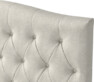 Delux Välvd - Sänggavel, 90-210 cm - Beige