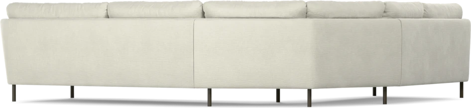 Madison Lux - Hörnsoffa 2+3-sits, hörn 2 - Vit