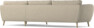 Madison - 3-sits soffa med schäslong höger - Beige
