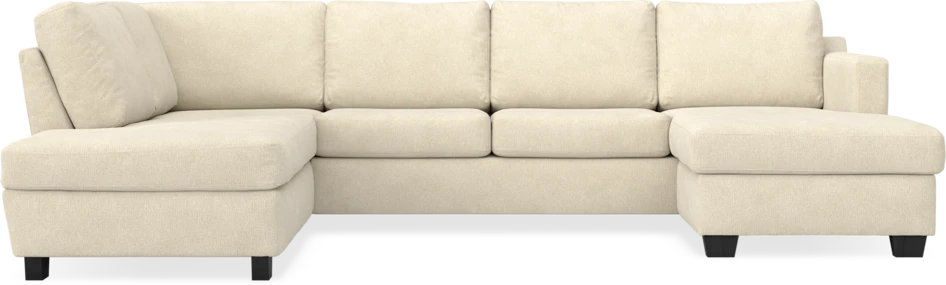 Friday - 3-sits soffa med divan vänster och schäslong höger - Beige