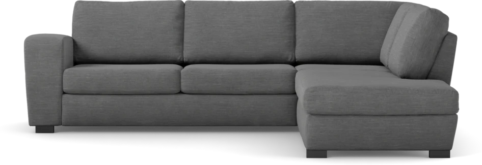 Friday - 2,5-sits soffa med divan höger - Grå
