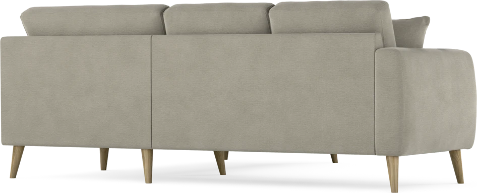 Eden - Hörnsoffa, 2+2-sits - Brun