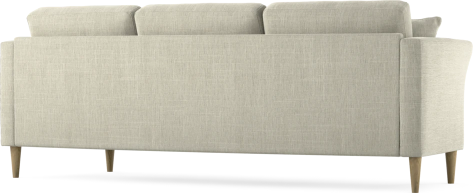 Eden - 3-sits soffa svängd - Beige