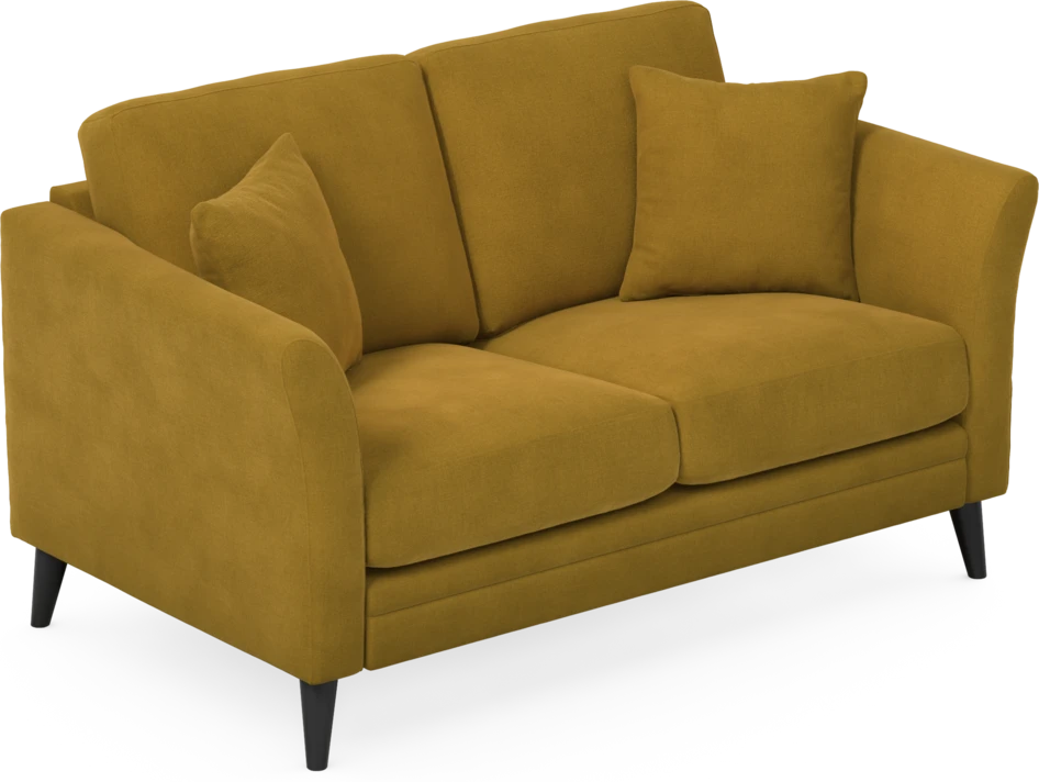 Eden - 2-sits soffa - Gul