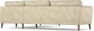 Bridge - Hörnsoffa, 3+2-sits - Beige