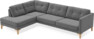 Rio - 3-sits soffa med divan vänster - Grå