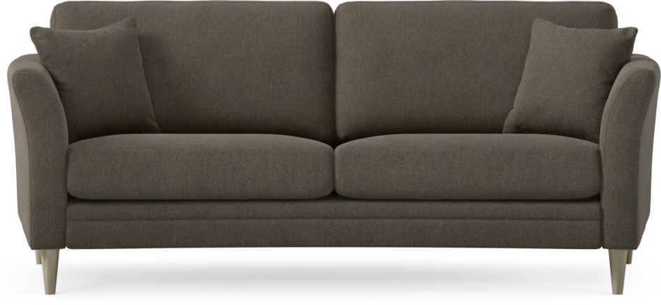 Eden - 2,5-sits soffa svängd - Brun