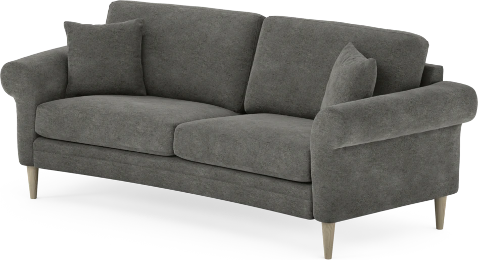 Eden - 2,5-sits soffa svängd - Grå