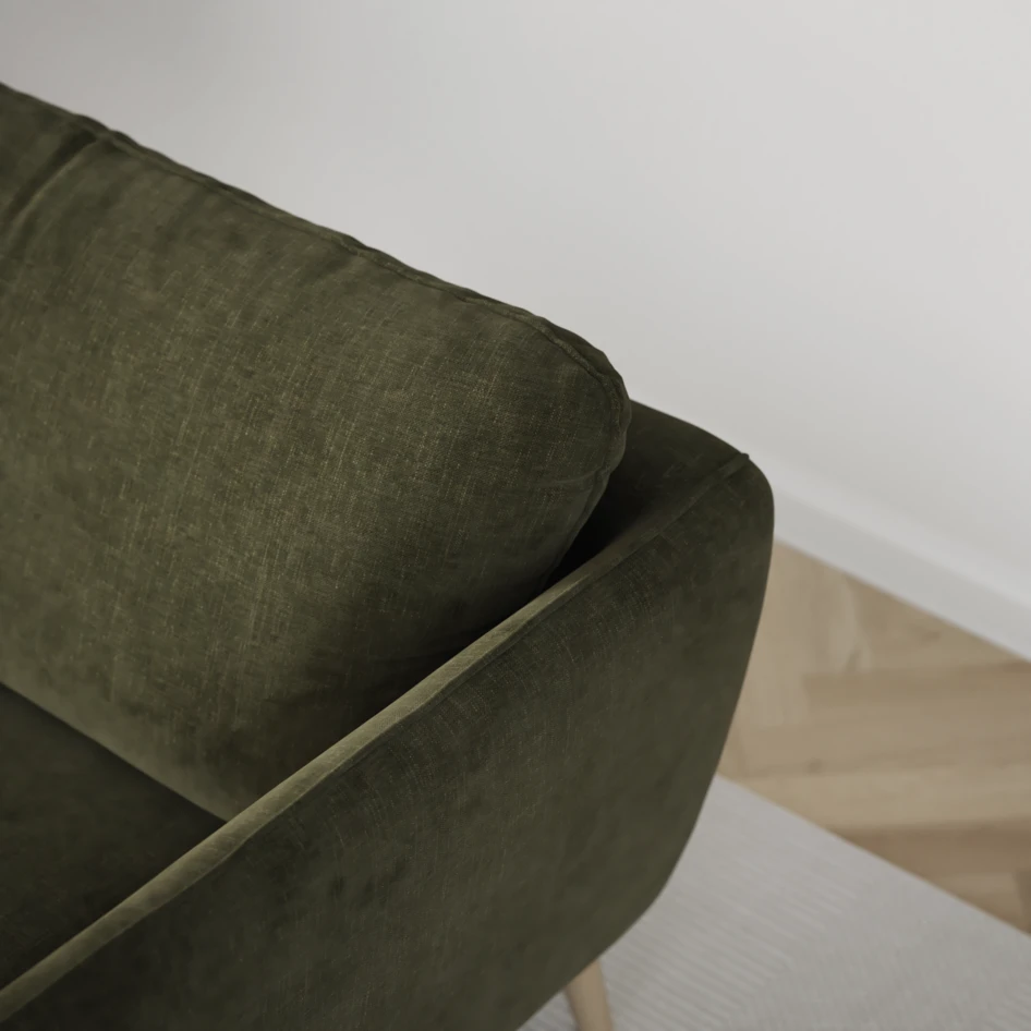 Madison Lux - Hörnsoffa 2+3-sits, hörn 2 - Grön