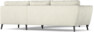 Madison Lux - Hörnsoffa med schäslong höger - Vit