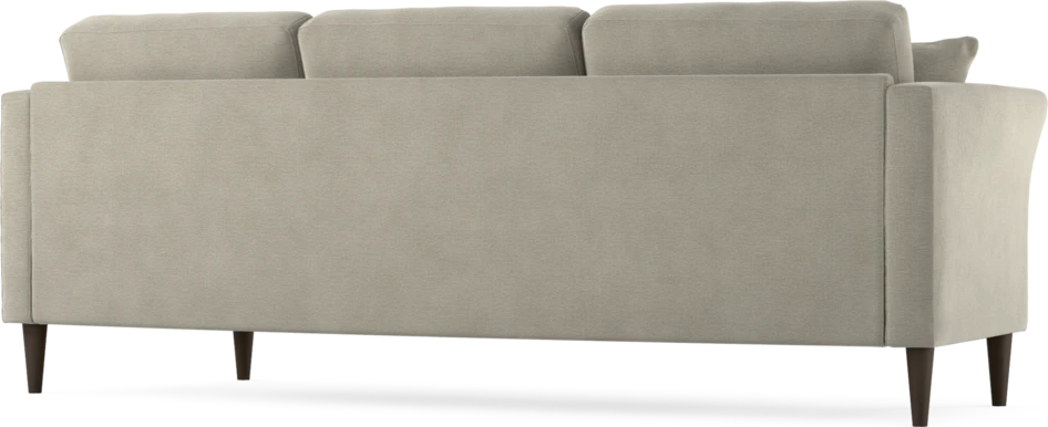 Eden - 3-sits soffa svängd - Brun