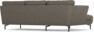 Madison Lux - 2-sits soffa med schäslong vänster - Beige