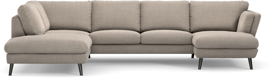 Madison - 2-sits soffa med divan vänster och schäslong höger - Beige