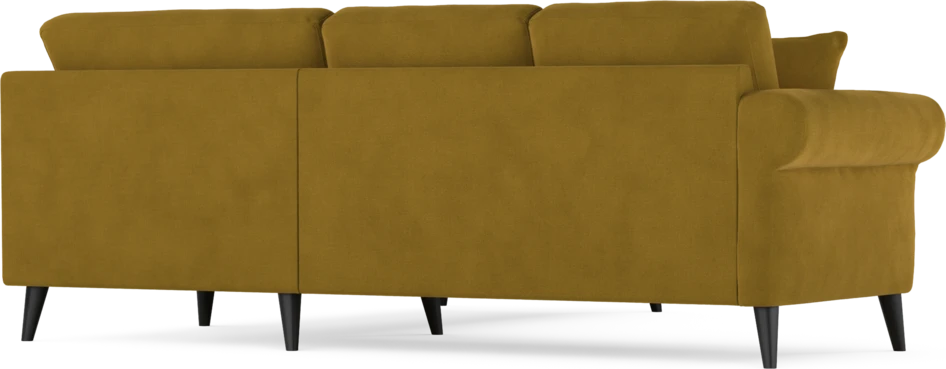 Eden - Hörnsoffa, 2+2-sits - Gul