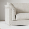 Cherrie - 3-sits soffa, hel dyna och kappa - Beige