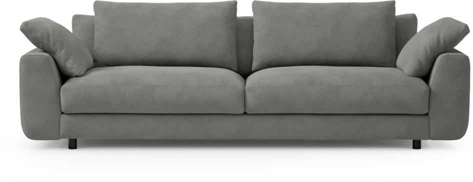 Amie - 4-sits soffa - Grå