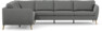 County - Hörnsoffa, 2+3-sits - Grå