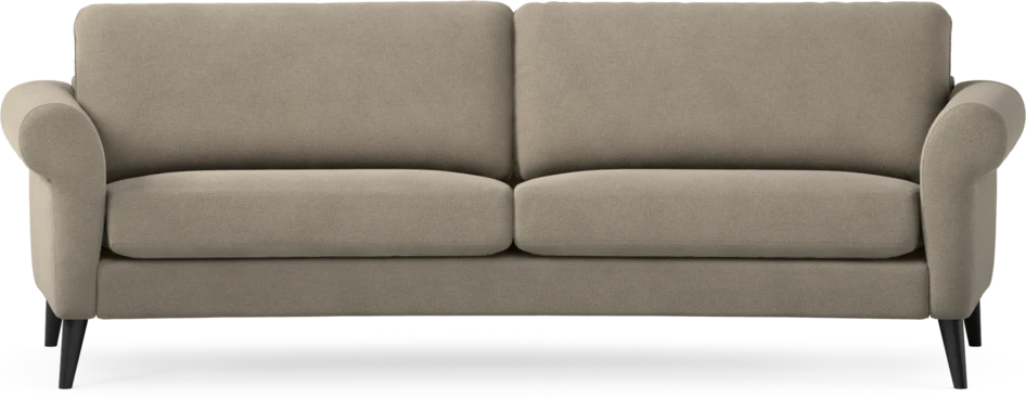 Bridge - 3-sits soffa svängd - Beige