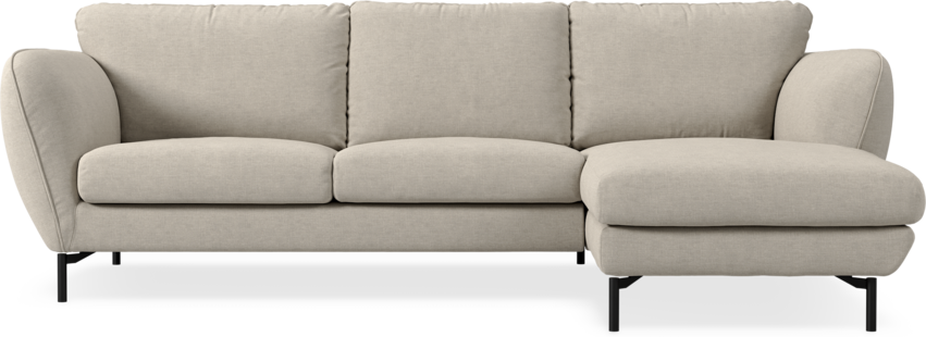 Madison - 2-sits soffa med schäslong höger - Beige