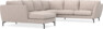 Madison - Hörnsoffa med schäslong vänster - Beige
