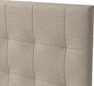 Delux Trensad - Sänggavel, 90-210 cm - Beige