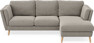 Madison Lux - 2-sits soffa med schäslong höger - Grön