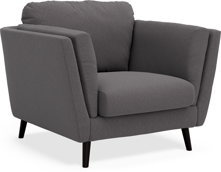 Madison Lux - Fåtölj, 70 cm - Grå