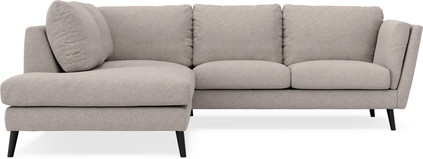 Madison - 2-sits soffa med divan vänster - Beige