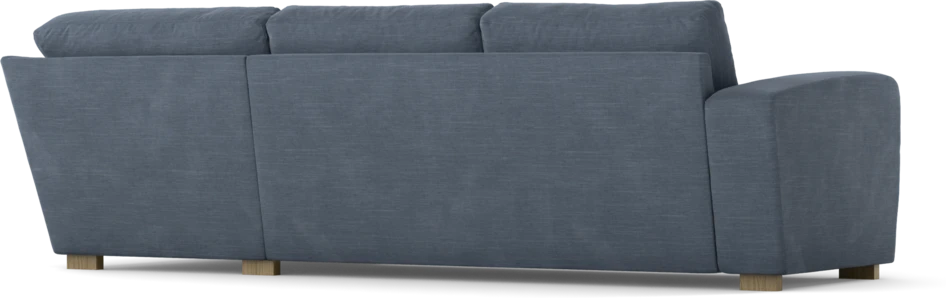 Friday - 2,5-sits soffa med divan höger - Blå