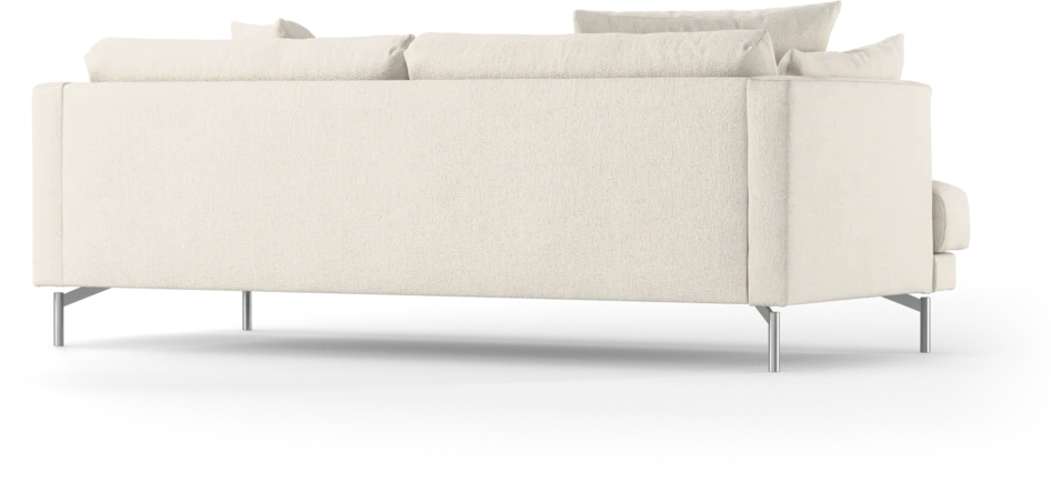 Harper - 3-sits soffa, hel dyna - Vit