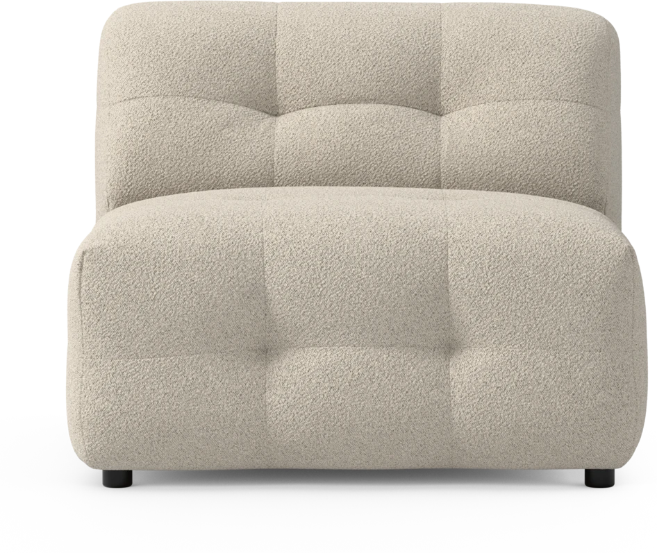 Bella - 1-sits utan armstöd - Beige