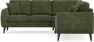 Eden - Hörnsoffa, 2+2-sits - Grön