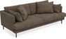 Harper - 3-sits soffa - Brun
