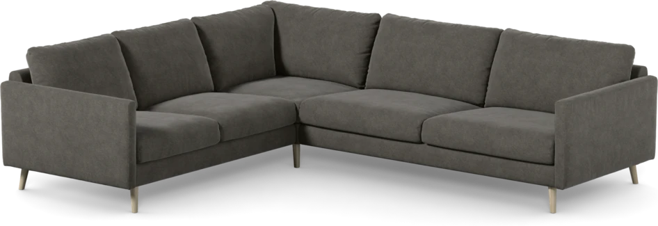 Madison Lux - Hörnsoffa 2+3-sits, hörn 1 - Grå