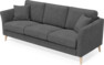 Eden - 3-sits soffa - Svart