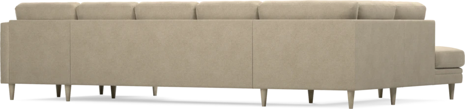 Eden - 3-sits soffa med divan vänster och schäslong höger - Beige