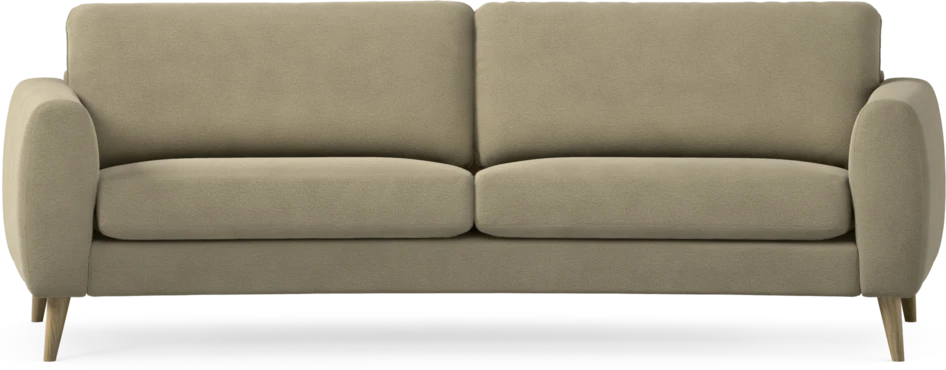Bridge - 3-sits soffa svängd - Beige