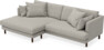 Harper - 4-sits med schäslong XL vänster - Beige